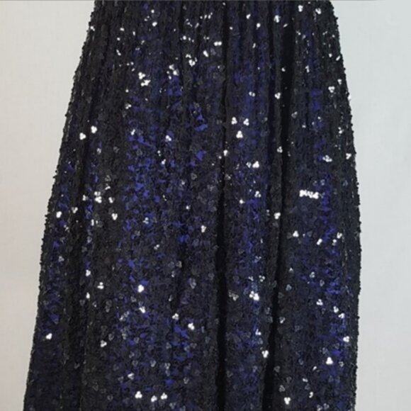 Camielle La Vie Sequin Baby Doll Dress Cocktail Party Wedding Prom Goth Whimsy - Picture 5 of 13